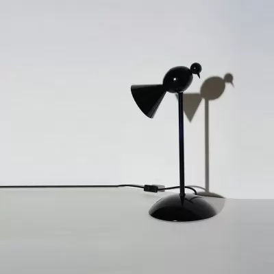 Lampa stołowa Alouette Straight czarna Atelier