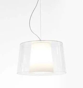 LAMPA WISZCA L001S BA TRANSPARENTNA PEDRALI