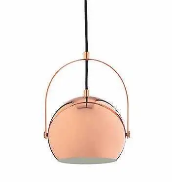 LAMPA WISZĄCA BALL HANDLE 19 CM MIEDŹ FRANDSEN