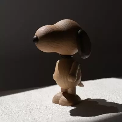Figurka Dekoracyjna Peanut x Snoopy Dąb Ciemny L Boyhood