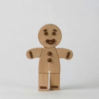 Figurka Dekoracyjna Gingerbread Man Db Naturalny S Boyhood