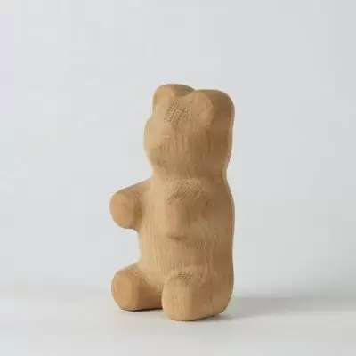 Figurka Dekoracyjna Gummy Bear Dąb Naturalny S