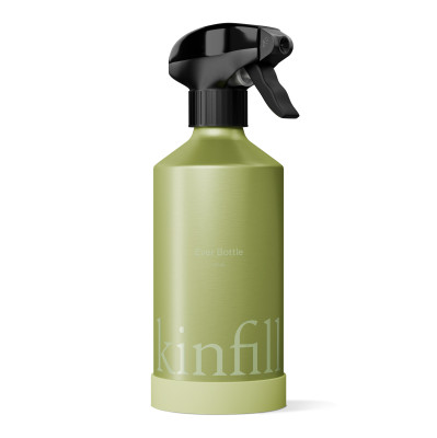 Ever bottle aluminum bottle with universal cleaning liquid green kinf