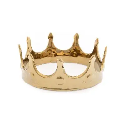 DEKORACJA MEMORABILIA MY CROWN ZŁOTA SELETTI