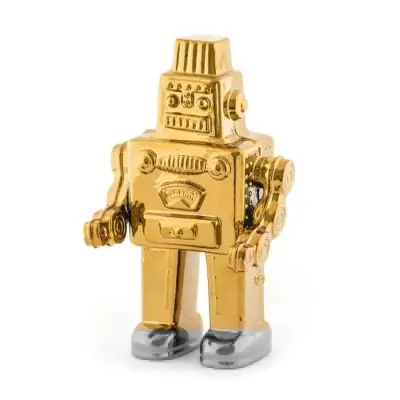 Dekoracja Memorabilia My Robot Złota Seletti