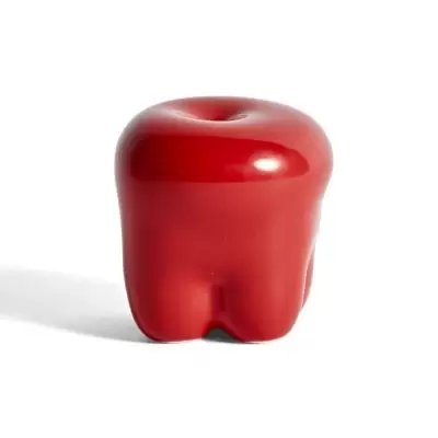 Dekoracja W&S Belly Button Czerwona Hay