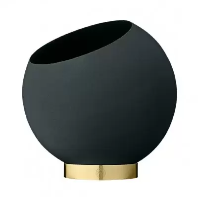 Donica Globe 15,4 cm ciemnozielona AYTM