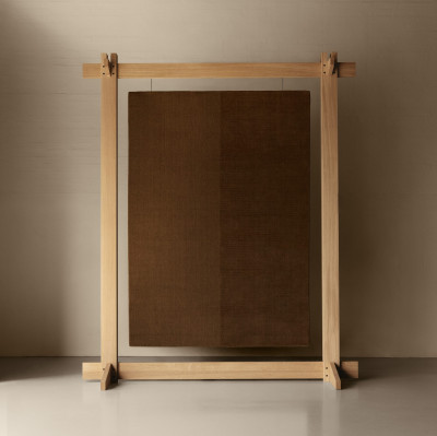 Dywan Echo Yano brązowy Linie Design