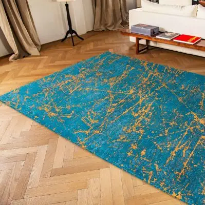 Dywan Lighting Turquoise Louis De Poortere