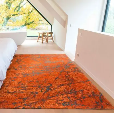 Dywan Nebula Orange Louis De Poortere