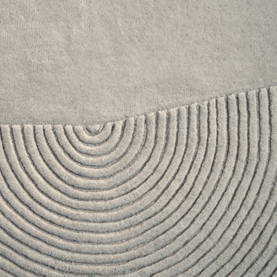 Dywan Zen Split 157x180 Cm Jasnoszary Bolia