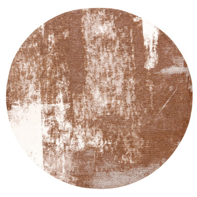Dywan okrgy Rust Copper Carpet Decor