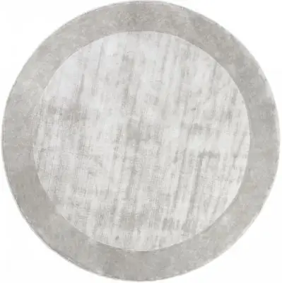 Dywan tere okrgy light grey Carpet Decor