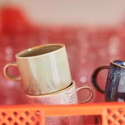 Filiżanka ze spodkiem Chef Ceramics zielona HKliving