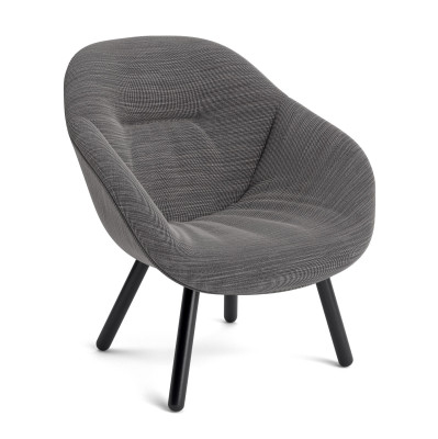 Aal82 Soft Black Oak armchair - Soft Raas 142 HAY
