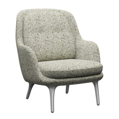 Fotel Fri JH4 Atom White Fritz Hansen