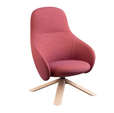 Fotel Nebula Lounge wood Miniforms