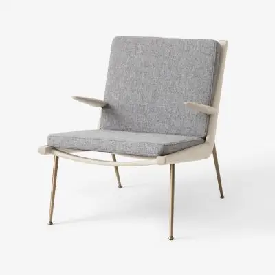 Fotel Boomerang dąb bielony Hallingdal 130 Andtradition