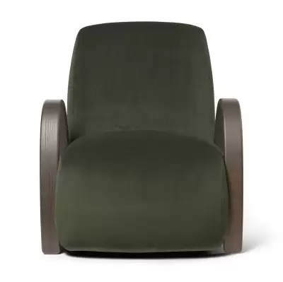 Fotel Buur ciemna ziele� Ferm Living