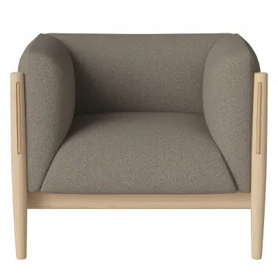 Fotel Dive brązowy Bolia