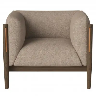 Fotel Dive ciemny beż Bolia