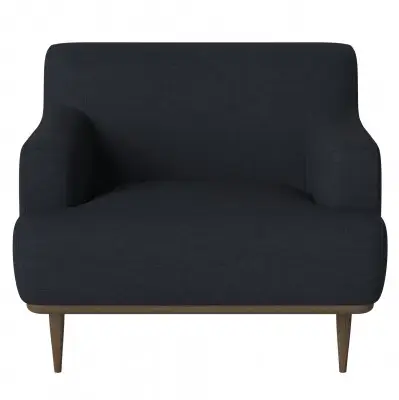 Fotel Dover ciemnoniebieski Bolia