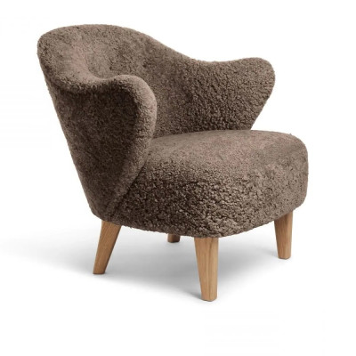 Fotel Ingeborg Sahara nóżki dąb naturalny By Lassen