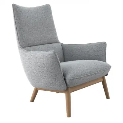 Fotel Martin Copparo Grey naturalny dąb