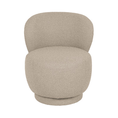 Fotel Obrotowy Loren Taupe Furninova