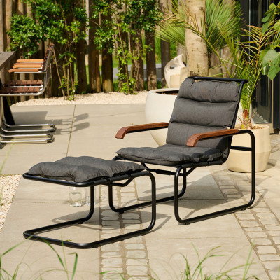 Fotel Ogrodowy S 35 N Czarny Thonet