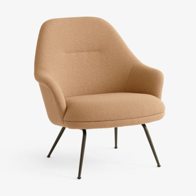 Rely HW140 armchair brown Andtradition