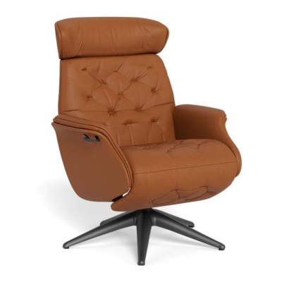 Fotel Wypoczynkowy Volden Function High Cognac Brown Flexlux