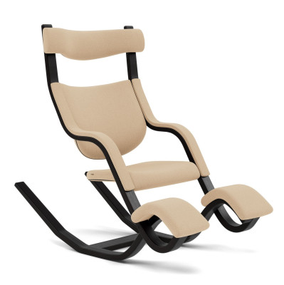 Fotel ergonomiczny Gravity, Vidar 0323 czarne drewno Varier