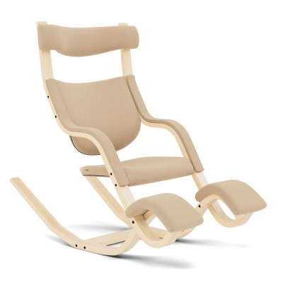 Fotel ergonomiczny Gravity, Vidar 0323 naturalne drewno Varier