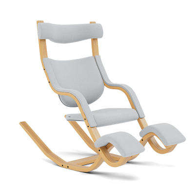 Fotel ergonomiczny Gravity, Vidar 0913 jasnobrązowe drewno Varier