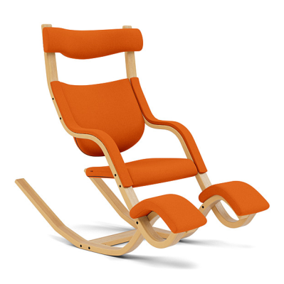 Fotel ergonomiczny Gravity, Divina 526 jasnobrązowe drewno Varier