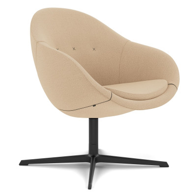Fotel ergonomiczny Kokon Club beżowy, Vidar 0323 Varier