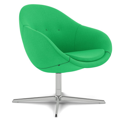 Fotel ergonomiczny Kokon Club zielony, Vidar 0932 Varier