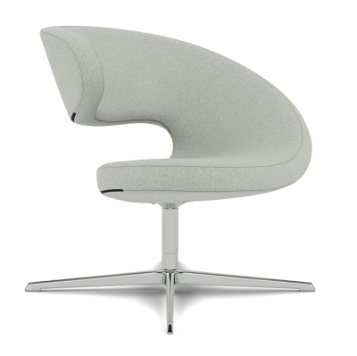 Fotel ergonomiczny Peel Club jasnoszary, Divina Melange 120 Varier