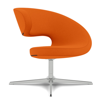 Fotel ergonomiczny Peel Club pomarańczowy, Divina 526 Varier