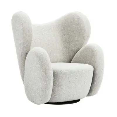 Fotel Obrotowy Big Big Chair Off White 1 Norr 11