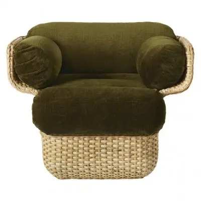 Fotel Basket Glamour Group Gubi