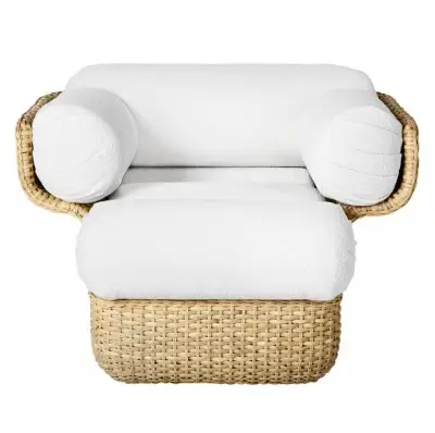 Fotel ogrodowy Basket Lorkey Limonta Gubi