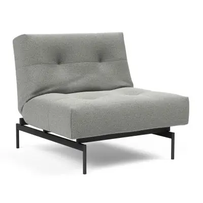 Fotel rozkładany ILB 202 Mahoga 853 Dove Grey Innovation