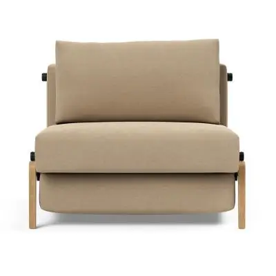 Fotel rozkładany ILB 500 Yogia Ginger 861 dąb lakierowany Innovation