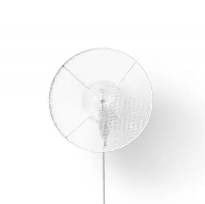 Lampa Ścienna Grillo Mała Biały Przewód Petite Friture