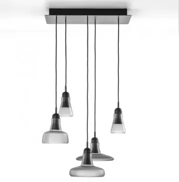 Lampa Wisząca Shadows Set Rect Small Brokis