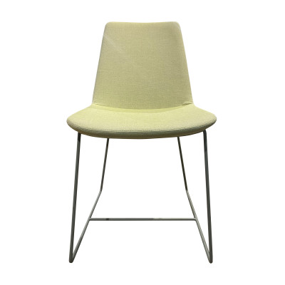 Eifel chair on the green skids