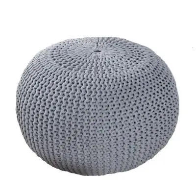 PUFA LEEDS 50 CM SZARA INVICTA INTERIOR