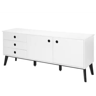 KOMODA CENTURY BIAŁO-CZARNA INTERSTIL